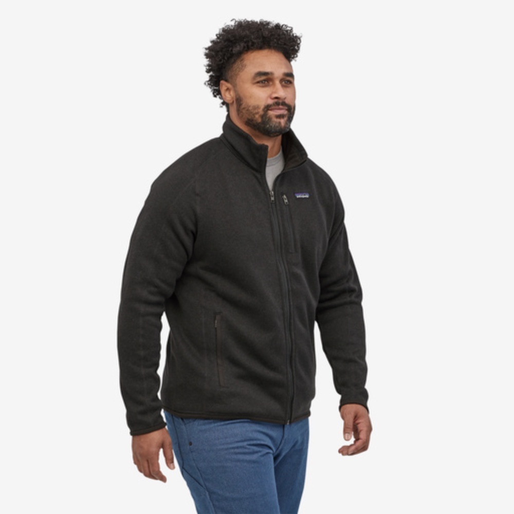 Patagonia Better Sweater Fleece Jacket, Black, Men’s Small